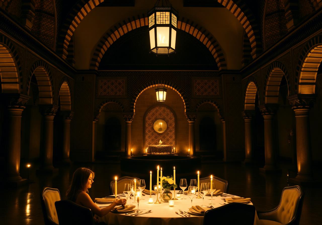 Private dinner at the Alhambra